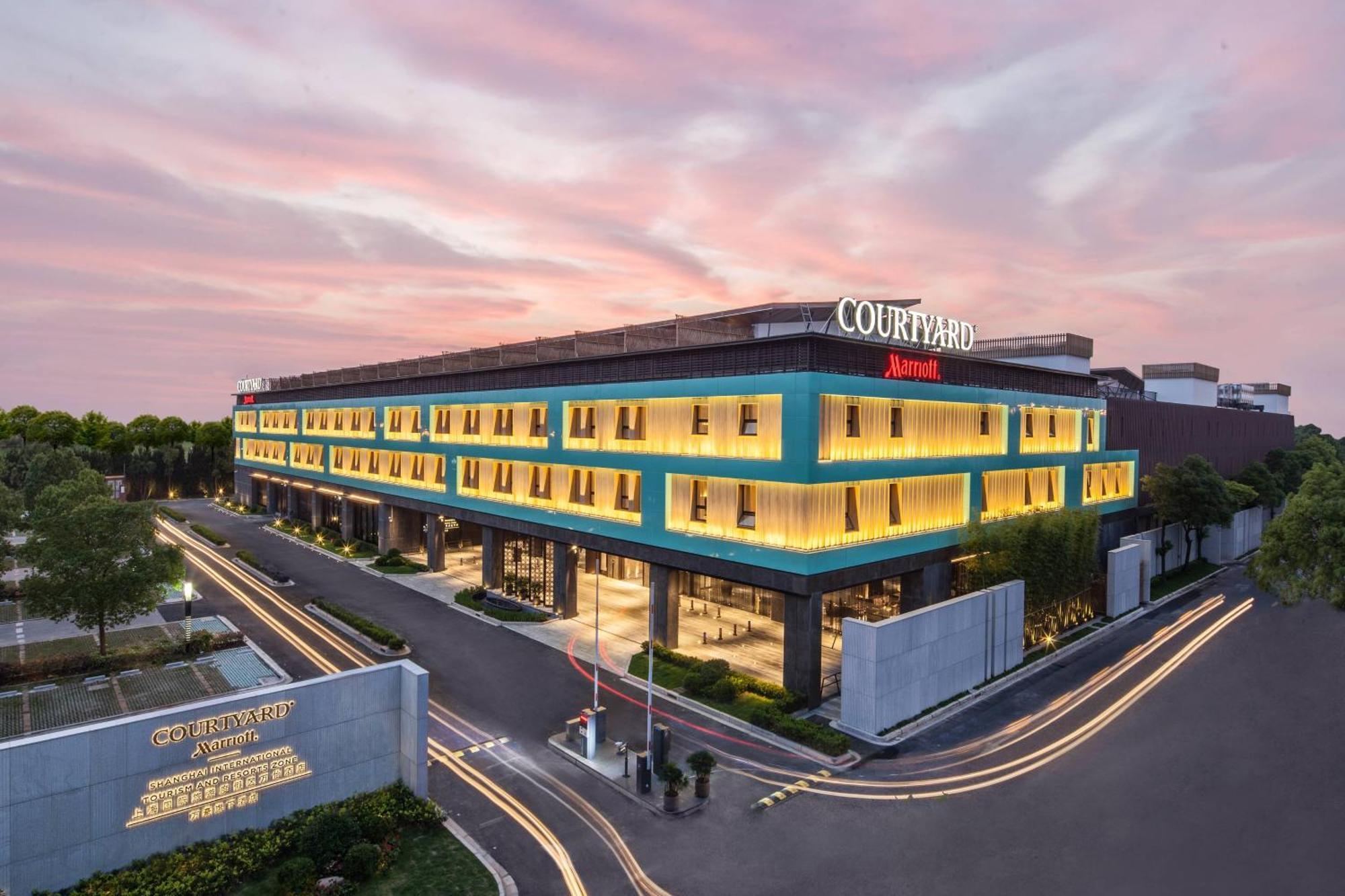 Courtyard By Marriott Shanghai International Tourism And Resorts Zone מראה חיצוני תמונה